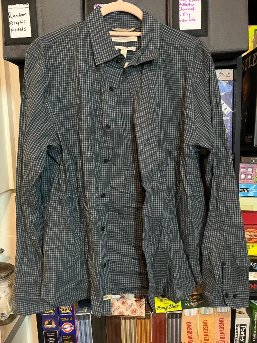 Banana Republic Heritage Collection Slim Fit Check Shirt – Men’s Medium